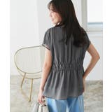 【機能インナー付き】ウエストシャーリングシフォンブラウス シフォンブラウス コー… | Pierrot | 詳細画像29