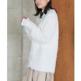 起毛Vネックニットカーディガン カーディガン ニット | Pierrot | 詳細画像6 