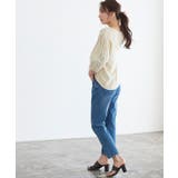 カット刺繍ノーカラーブラウス ブラウス 綿100 コットン ノーカラー 刺繍 | Pierrot | 詳細画像7 