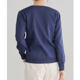 スポンジニットゴールドボタンカーディガン 春 ピエロ オフィスカジュアル | Pierrot | 詳細画像7 