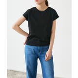 ブラック | 多機能ニット2wayフレンチトップス ニット フレンチスリーブ | Pierrot