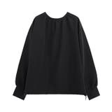 ブラック | 【ラッシュガード】ギャザートップス ラッシュガード 水着 | Pierrot