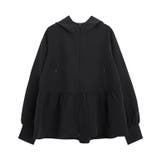 ブラック | 【ラッシュガード】フレアフーディ パーカー ラッシュガード | Pierrot