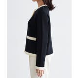 配色ニットジャケット ニット ジャケット | Pierrot | 詳細画像8 