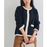 配色ニットジャケット ニット ジャケット | Pierrot | 詳細画像16 