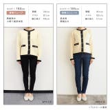 配色ニットジャケット ニット ジャケット | Pierrot | 詳細画像12 