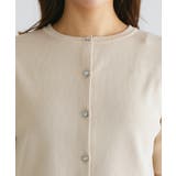 ビジューボタンニットカーディガン カーディガン ニット | Pierrot | 詳細画像4 