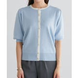 多機能バイカラーパフニットカーディガン カーディガン 多機能 | Pierrot | 詳細画像6 