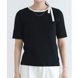 リボンデザインニットプルオーバー ニット リボンデザイン | Pierrot | 詳細画像6