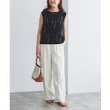 リボンモチーフノースリーブニット ニット ノースリーブ | Pierrot | 詳細画像20 