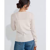 細リブシンプルニット ニット 細リブ | Pierrot | 詳細画像14 