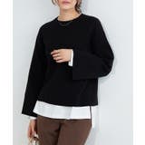 ブラック | 袖ボタン2wayニット ニット 袖ボタン | Pierrot