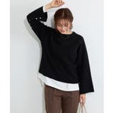 袖ボタン2wayニット ニット 袖ボタン | Pierrot | 詳細画像24