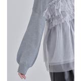 フリルチュールラメ入りニット ニット ラメ | Pierrot | 詳細画像9