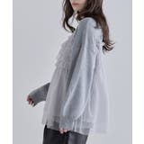 フリルチュールラメ入りニット ニット ラメ | Pierrot | 詳細画像11