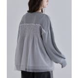 フリルチュールラメ入りニット ニット ラメ | Pierrot | 詳細画像12