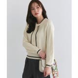 配色ボウタイニット ニット ボウタイ | Pierrot | 詳細画像18 