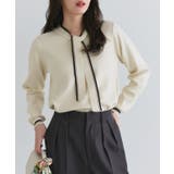 配色ボウタイニット ニット ボウタイ | Pierrot | 詳細画像22 