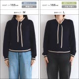 配色ボウタイニット ニット ボウタイ | Pierrot | 詳細画像12 