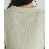 襟付きＶネックぺプラムカーディガン カーディガン 襟 | Pierrot | 詳細画像6 