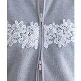 [ECLAM]レースドッキングカーディガン レース 華やか | Pierrot | 詳細画像6 