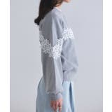 [ECLAM]レースドッキングカーディガン レース 華やか | Pierrot | 詳細画像9 