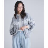 [ECLAM]レースドッキングカーディガン レース 華やか | Pierrot | 詳細画像27 