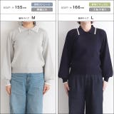 スカラップポロニット ニット 着心地 | Pierrot | 詳細画像9