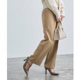 ベージュ | スタイルアップセンタープレスパンツ パンツ スタイルアップ | Pierrot