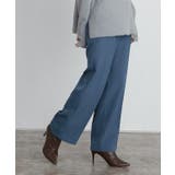 スモークブルー | スタイルアップセンタープレスパンツ パンツ スタイルアップ | Pierrot