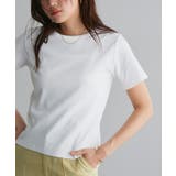 オフホワイト | 機能性シンプルTシャツ Tシャツ 機能性 | Pierrot