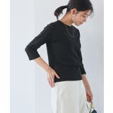 ブラック | 選べる袖シンプルTシャツ Tシャツ 選べる袖 | Pierrot
