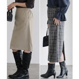 丈と柄が選べるカシミヤタッチIラインスカート スカート カシミヤタッチ | Pierrot | 詳細画像12