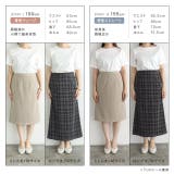 丈と柄が選べるカシミヤタッチIラインスカート スカート カシミヤタッチ | Pierrot | 詳細画像15