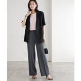 ラクしてキレイ！ストレッチストレートパンツ パンツ センタープレス | Pierrot | 詳細画像28 