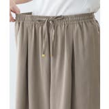 接触冷感イージーワイドパンツ 速乾 暑い | Pierrot | 詳細画像9 