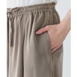 接触冷感イージーワイドパンツ 速乾 暑い | Pierrot | 詳細画像10 