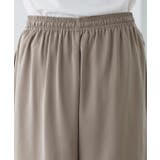 接触冷感イージーワイドパンツ 速乾 暑い | Pierrot | 詳細画像11 