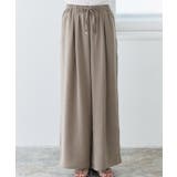 接触冷感イージーワイドパンツ 速乾 暑い | Pierrot | 詳細画像12 