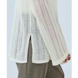 [RASW]シアーストライプニット シアー ストライプ | Pierrot | 詳細画像5 