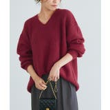 レッド | コクーンシルエットニット ニット コクーンシルエット | Pierrot