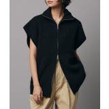 ダブルジップハイネックニットベスト ニット ベスト | Pierrot | 詳細画像8