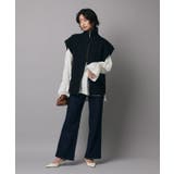 ダブルジップハイネックニットベスト ニット ベスト | Pierrot | 詳細画像19