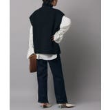 ダブルジップハイネックニットベスト ニット ベスト | Pierrot | 詳細画像20