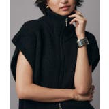 ダブルジップハイネックニットベスト ニット ベスト | Pierrot | 詳細画像23