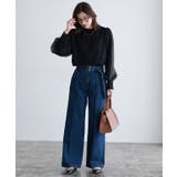 2wayオーガンジースリーブブラウス ブラウス 2way | Pierrot | 詳細画像32 