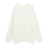 オフホワイト | ショートシャギーコーディガン コーディガン ショートシャギー | Pierrot