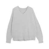 ライトグレー | 選べるショートシャギーニット ニット シャギー | Pierrot