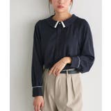 重ね襟風デザインブラウス ブラウス 重ね襟風デザイン | Pierrot | 詳細画像15 