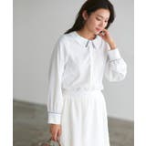 重ね襟風デザインブラウス ブラウス 重ね襟風デザイン | Pierrot | 詳細画像26 